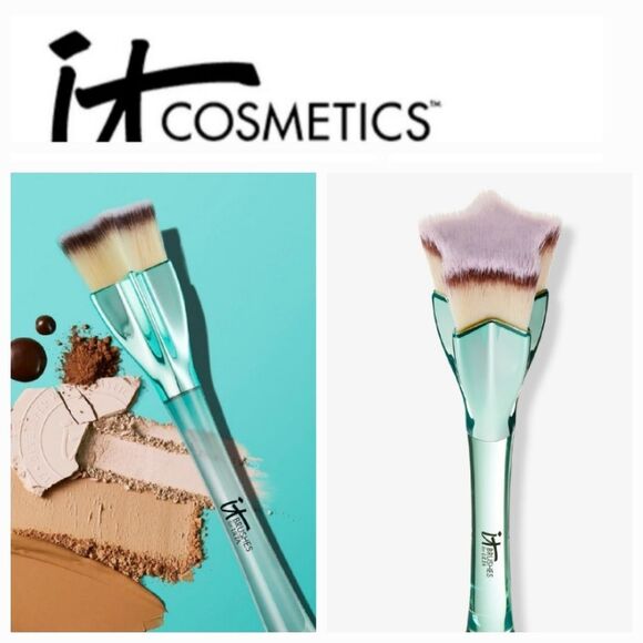 It Cosmetics Limited Edition Star Foundation Brush - Picture 1 of 10